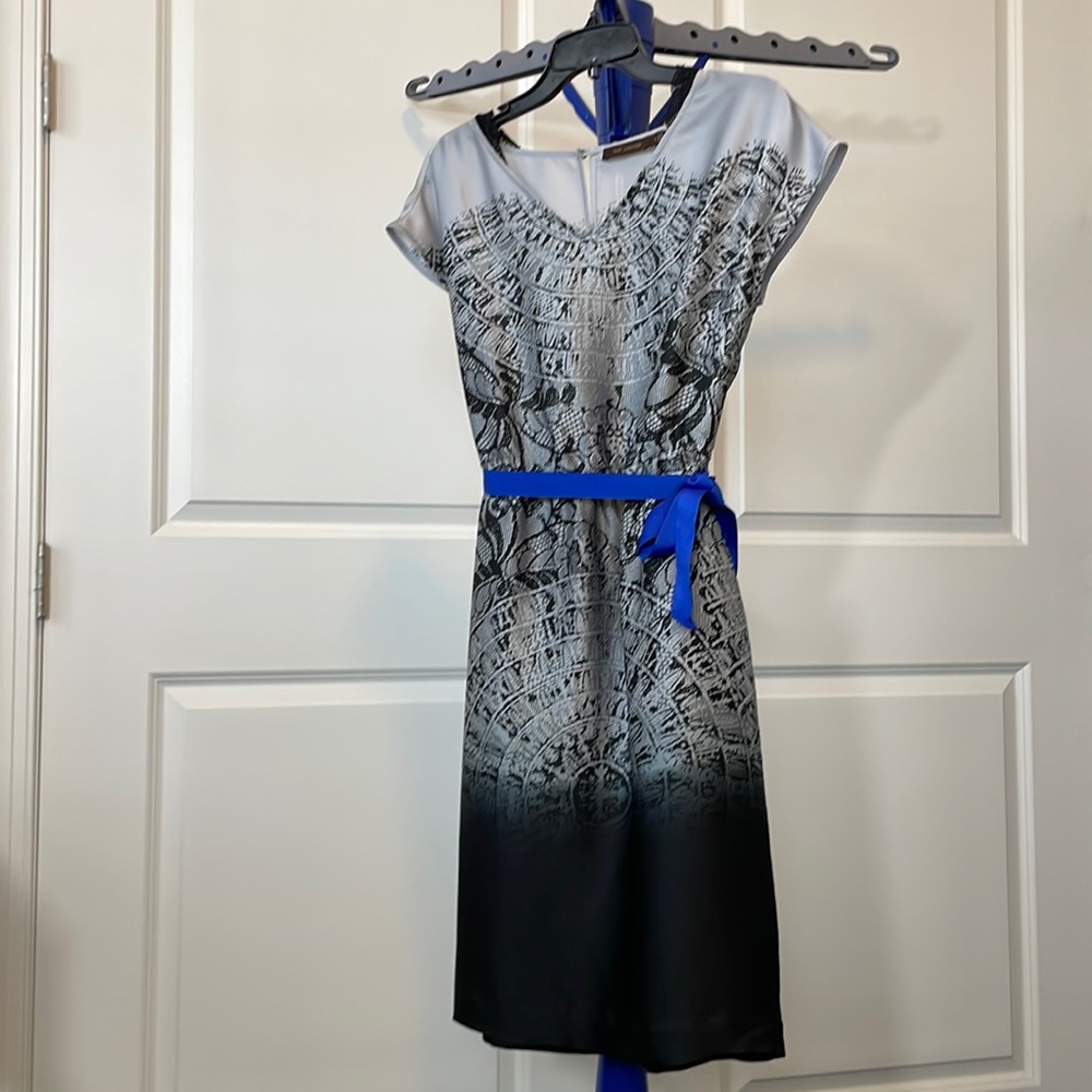 Beautiful lined Limited Dress, just below the knee!